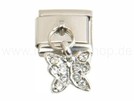 Italian Charm Glieder Armband mit Anhänger