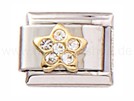 Italian Charm Glieder Armband Motive mit Stein