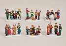 MINIATUR-WEIHNACHTSFIGUR POLY SORT.CA.8X6CM
