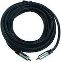 Koaxialleiter DVD-XQ 500 5,0m 2x Cinch-Stecker
