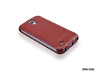 Star-Case® Flip ''Roma'' Linea für Samsung i9505 Galaxy S4 Echt Leder Rot