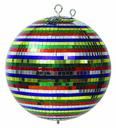 Spiegelkugel MULTICOLOR 30cm imFarbkarton