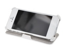 Star-Case® Book Case ''Oslo'' für Apple IPhone 5 , 5S Striped White