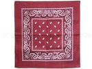 BA-095 Bandana Kopftuch paisley bordeaux