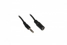 Kabel 1x Klinke (St.) (6.35) stereo - 1x Klinke (Bu.) (6.35) stereo 5,0 m