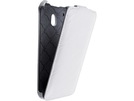 Star-Case® Flip ''Roma'' Linea für HTC One Mini Echt Leder White