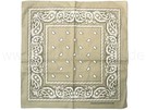 BA-068 Bandana Kopftuch hellbraun