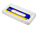 Skin Case für Apple IPhone 5 , 5S Tape Case white