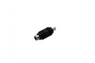 Adapter 1x LS (St.) - 1x Cinch (Bu.) black