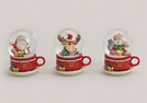 SCHNEEKUGEL NIKOLAUS/ELCH/SCHNEEMANN 3F.S.10C