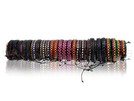 A-lr01 Sortierung Lederarmbänder 24 Stueck auf Rolle