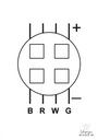 LED QCL 8W RGBW TMH-9
