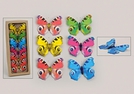 SCHMETTERLING A.KLAMMER KUNSTST.5-F.S.11CM