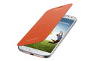 Samsung i9505 Galaxy S4 Flip Case EF-FI950BOEGWW Original Orange