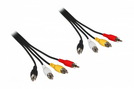 Audio-Video-Kabel 4x Cinch (St.) - 4x Cinch (St.) 1,5 m