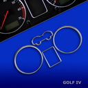 Tacho Chromringe für VW Golf 4, Bora