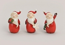 NIKOLAUS ROT KERAMIK 3-F.S.10CM