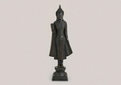 BUDDHA BRAUN POLY 45CM