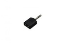 Adapter 1x Klinke (St.) (6.35) stereo - 2x Klinke (Bu.) (6.35) stereo black