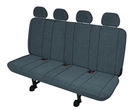 Schonbezug Transporter 4er Grau