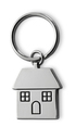 Schluesselanhaenger 'Castle', Farbe: Silber, Groesse: 7,1 x 3,3 x 0,4 cm