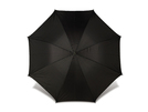 Portierschirm, gerader Holzgriff, Farbe: Schwarz, Groesse: Ø 130 x 100,5 cm