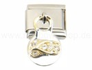 Italian Charm Glieder Armband mit Anhänger