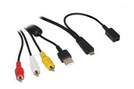 Kabel USB / AV für Sony Cybershot VMC-MD3