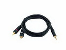 Kabel SKC-30 3,5mm Kl.ster./2x Cinch 3m