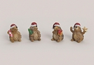 IGEL WEIHNACHTEN POLY 4-F.S.5CM