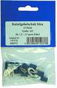 Kabelgabel-Schuh, M5 blau 10er Pack