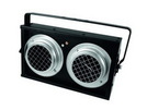 Audience Blinder, 2xPAR-36, sw, DMX, 1-Kanal