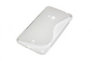 Silicon Case (S-Curve) für Nokia Lumia 625 transparent