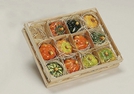 DEKO-KUERBIS TON SORT.CA.5X5XCM