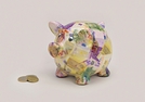 SPARSCHWEIN KER."EURO" M.SCHLOSS 14X11X11CM