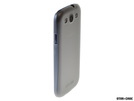 Schutzhülle für Samsung i9300 Galaxy S III ''Star-Case'' ® Misty Clear