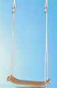 Brettschaukel Holz gebogen 50x15cm
