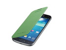 Samsung i9195 Galaxy S4 mini Flip Case EF-FI919BGEG Original Yellow Green