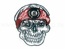 P-109 Aufnäher Patch Totenkopf Gangster