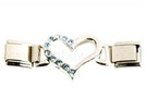 Italian Charm Glieder Armband Motive mit Stein