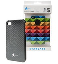 Schutzhülle für Apple IPhone 4/ 4s Star-Case® Carbon Black