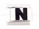 Italian Charm Glieder Armband Buchstaben "N"