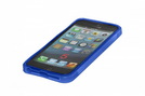 Silicon Case (Flex) für Apple iPhone 5S blue