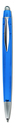 Kugelschreiber 'Rimini', Farbe: Hellblau, Groesse: Ø 1 x 13,3 cm