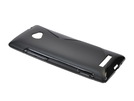 TPU Case für HTC Phone 8X Rubber case Wave Black