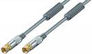 Premium SAT Kabel F-Stecker/F-Stecker, 5m