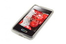Silicon Case (Flex) für LG E430 Optimus L3 2 transparent