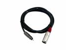 Kabel AC-50R Cinch/XLR (M), 5m, rot
