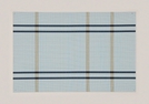 PLATZSET BLAU/BEIGE KUNSTST.45X30CM