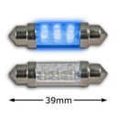 LED-Sofitte blau, 6 LED/1.8 mm, 39 mm, DC12V (2 St.)